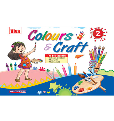 Viva COLOURS & CRAFT (With Material & CD) Class II